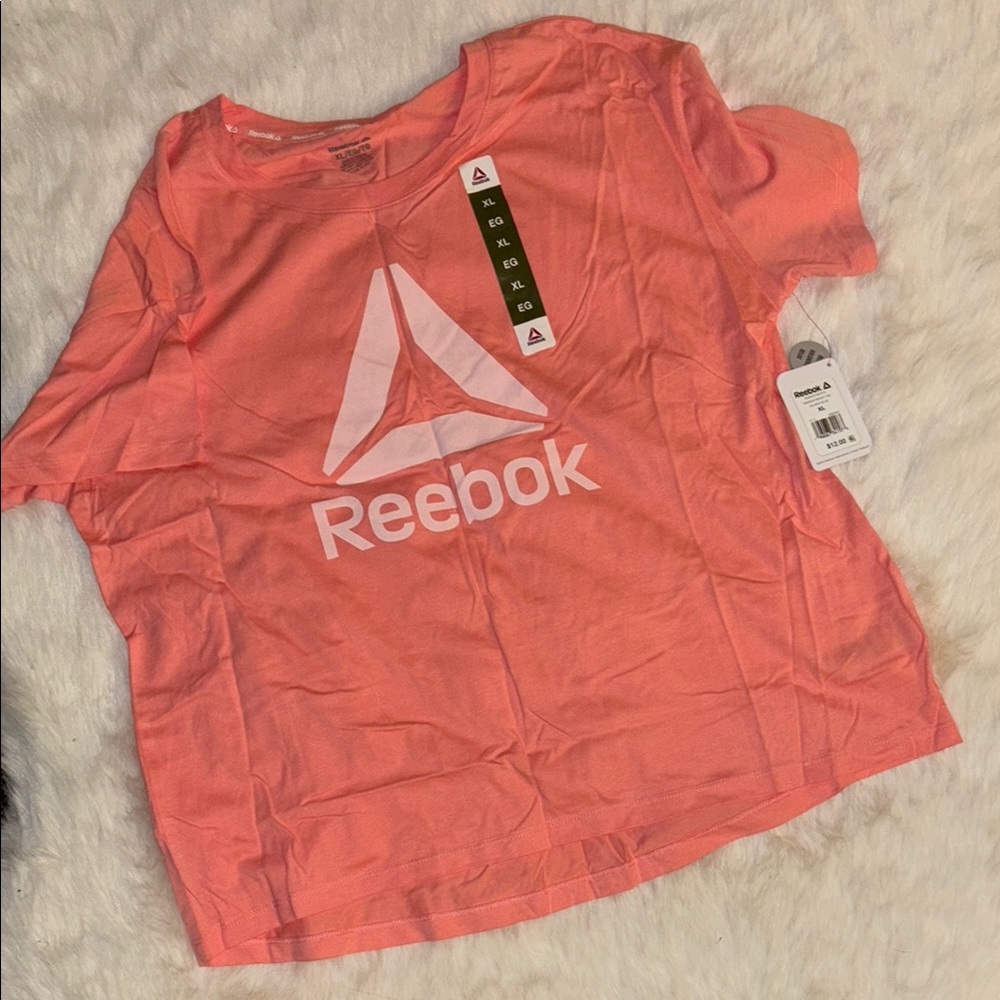 Reebok Bright Coral Tee
